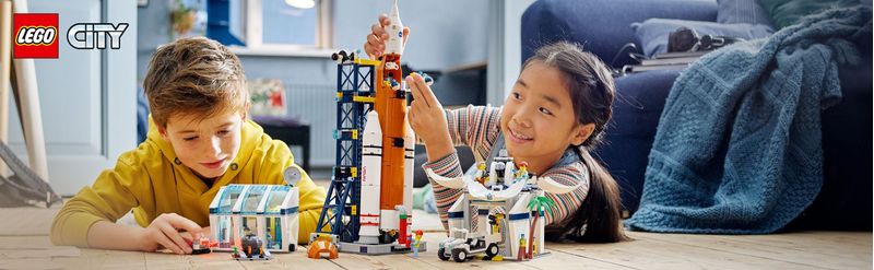 LEGO-City-60351-Centro-Spaziale-Giocattoli-Creativi-per-Bambini-di-7--Anni-Base-NASA-con-6-Minifigure-di-Astronauti