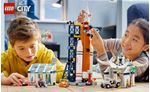 LEGO-City-60351-Centro-Spaziale-Giocattoli-Creativi-per-Bambini-di-7--Anni-Base-NASA-con-6-Minifigure-di-Astronauti