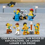 LEGO-City-60351-Centro-Spaziale-Giocattoli-Creativi-per-Bambini-di-7--Anni-Base-NASA-con-6-Minifigure-di-Astronauti