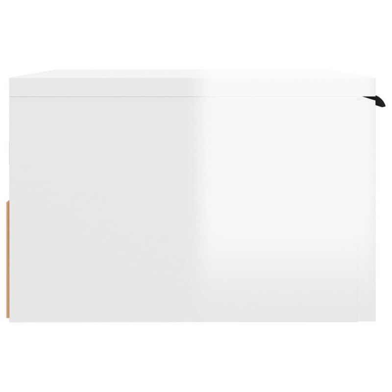 Comodino-a-Muro-Bianco-Lucido-34x30x20-cm