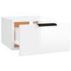 Comodino-a-Muro-Bianco-Lucido-34x30x20-cm