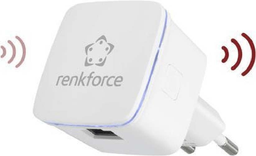 Renkforce RF-WR-N300MINI WLAN Repeater 300 MBit/s 2.4 GHz (RF-4723578)