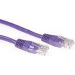 ACT UTP Cat6 Patch 7m cavo di rete Viola