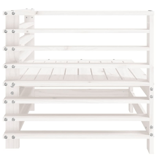 vidaXL-Divano-Angolare-da-Giardino-Bianco-in-Legno-Massello-di-Pino