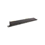 InLine - Patch Panel - RJ-45 X 24 - Schwarz, RAL 9005 (76824F)