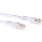 ACT White 3 meter U/UTP CAT6 patch cable with RJ45 connectors. Cat6 u/utp white 3.00m (IB9403)