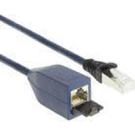 ACT Blue 2 meters LSZH SFTP CAT6A MPTL extension cable snagless with RJ45 connectors (FB1502)