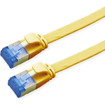 VALUE Patchkabel Kat.6A (Class EA) FTP, extra-flach, gelb, 0,5 m (21.99.2130)