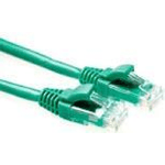 ACT Green 5 meter U/UTP CAT6 patch cable component level with RJ45 connectors