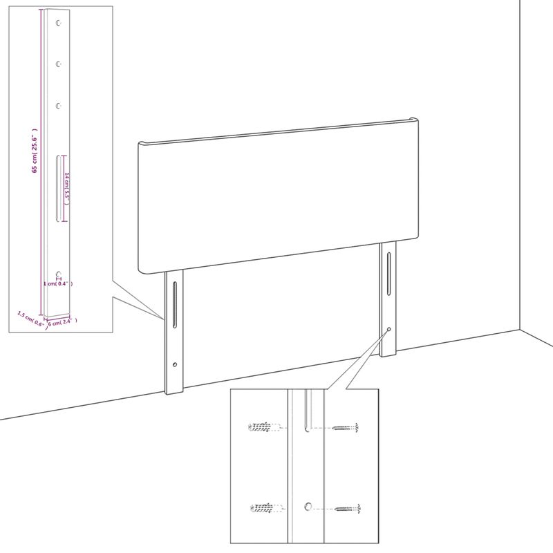 Testiera-a-LED-Grigio-Chiaro-183x16x78-88-cm-in-Velluto