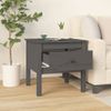 Tavolini-2-pz-Grigi-50x50x49-cm-Legno-Massello-di-Pino