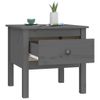 Tavolini-2-pz-Grigi-50x50x49-cm-Legno-Massello-di-Pino