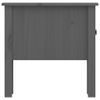 Tavolini-2-pz-Grigi-50x50x49-cm-Legno-Massello-di-Pino
