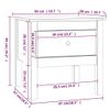 Tavolini-2-pz-Grigi-50x50x49-cm-Legno-Massello-di-Pino
