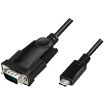 LOGILINK Cavo USB LogiLink DB-9->USB-C 1,2 m seriale MacOS/Linux/Windows11