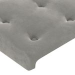 Testiera-a-LED-Grigio-Chiaro-180x5x78-88-cm-in-Velluto