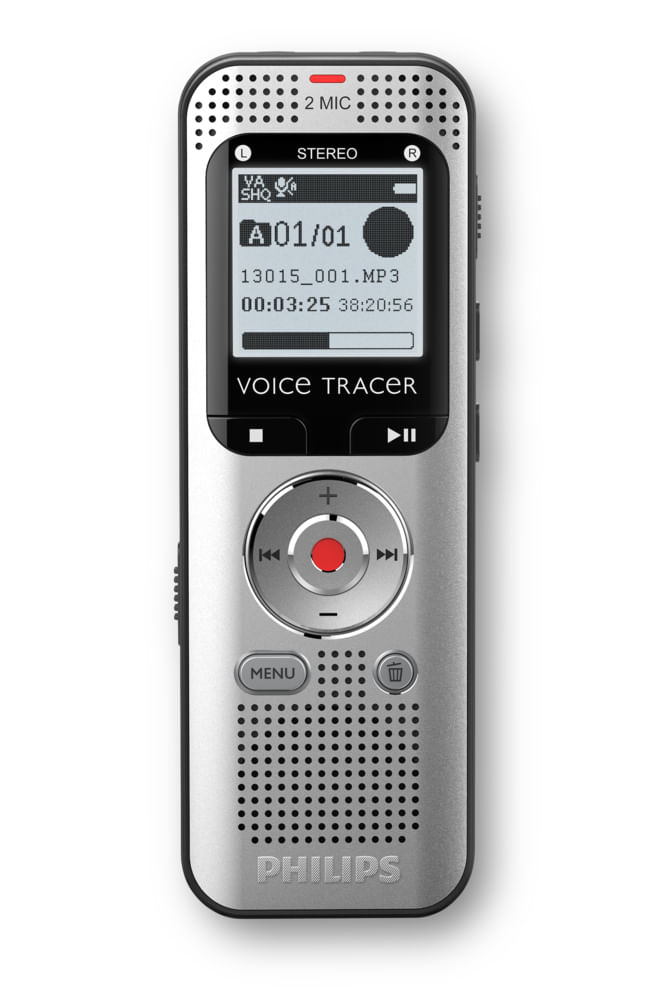 Philips-VoiceTracer-Alluminio-Nero