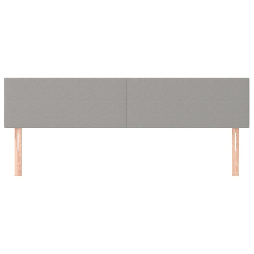 Testiera-2-pz-Grigio-Chiaro-80x5x78-88-cm-in-Tessuto