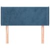 Testiera-ad-Orecchio-Blu-Scuro-147x16x118-128-cm-in-Velluto