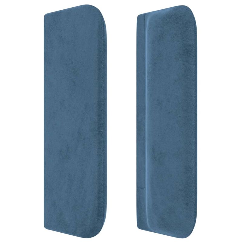 Testiera-ad-Orecchio-Blu-Scuro-147x16x118-128-cm-in-Velluto