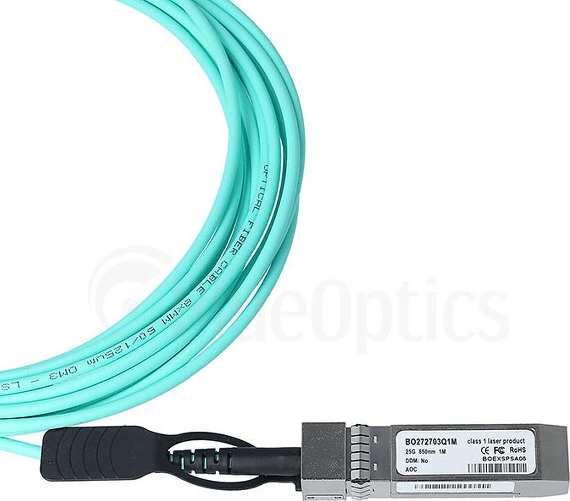 BlueOptics SFP28-AOC-50M compatibile AOC SFP28 BO272703Q50M