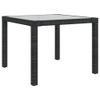 vidaXL-Set-Mobili-da-Giardino-3-pz-con-Cuscini-in-Polyrattan-Nero