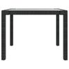 vidaXL-Set-Mobili-da-Giardino-3-pz-con-Cuscini-in-Polyrattan-Nero