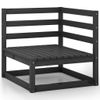 Set-Divani-da-Giardino-6-pz-Nero-in-Legno-Massello-di-Pino