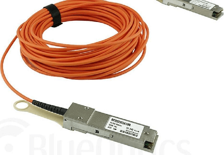 BlueOptics Legrand A7576758 compatibile AOC QSFP BO252503K5M