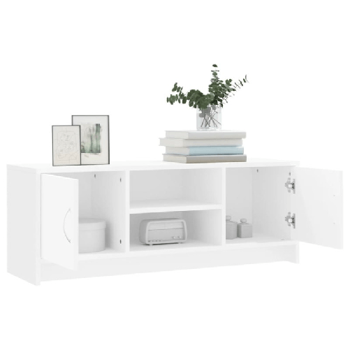 vidaXL-Mobile-Porta-TV-Bianco-102x30x375-cm-in-Legno-Multistrato