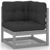 vidaXL-Set-Divani-da-Giardino-7-pz-con-Cuscini-Legno-Massello-di-Pino
