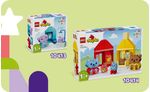 LEGO-DUPLO-10413-Attivita--Quotidiane--il-Bagnetto-Giochi-per-Bambini-da-1.5-Anni-Playset-Didattico-con-2-Elefanti-Giocattolo