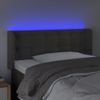 Testiera-a-LED-Grigio-Scuro-103x16x78-88-cm-in-Velluto