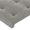 Testiera-Grigio-Chiaro-a-LED-147x16x78-88-cm-in-Velluto