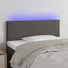 Testiera-Grigio-a-LED-100x5x78-88-cm-in-Similpelle