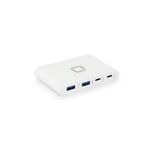 Dicota D31731 replicatore di porte e docking station per notebook Bianco (USB-C PORTABLE HUB 4-IN-1 - .)