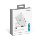 Dicota-D31731-replicatore-di-porte-e-docking-station-per-notebook-Bianco--USB-C-PORTABLE-HUB-4-IN-1---.-