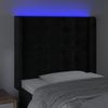 Testiera-a-LED-Nera-163x16x78-88-cm-in-Velluto