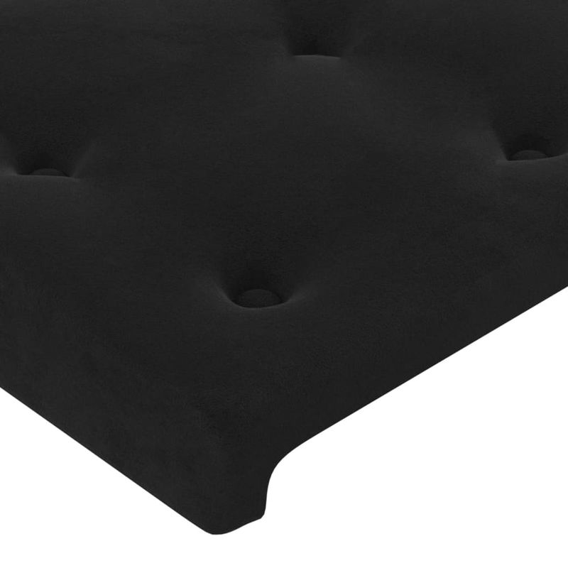 Testiera-a-LED-Nera-163x16x78-88-cm-in-Velluto