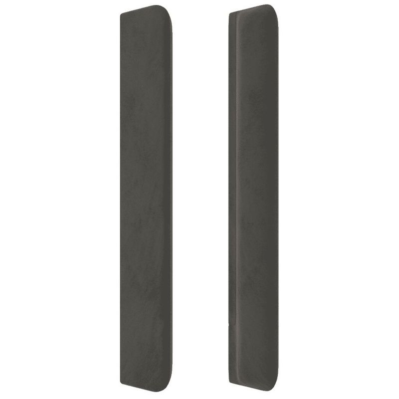 Testiera-a-LED-Grigio-Scuro-93x16x118-128-cm-in-Velluto