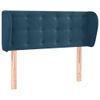 Testiera-ad-Orecchio-Blu-Scuro-103x23x118-128-cm-in-Velluto