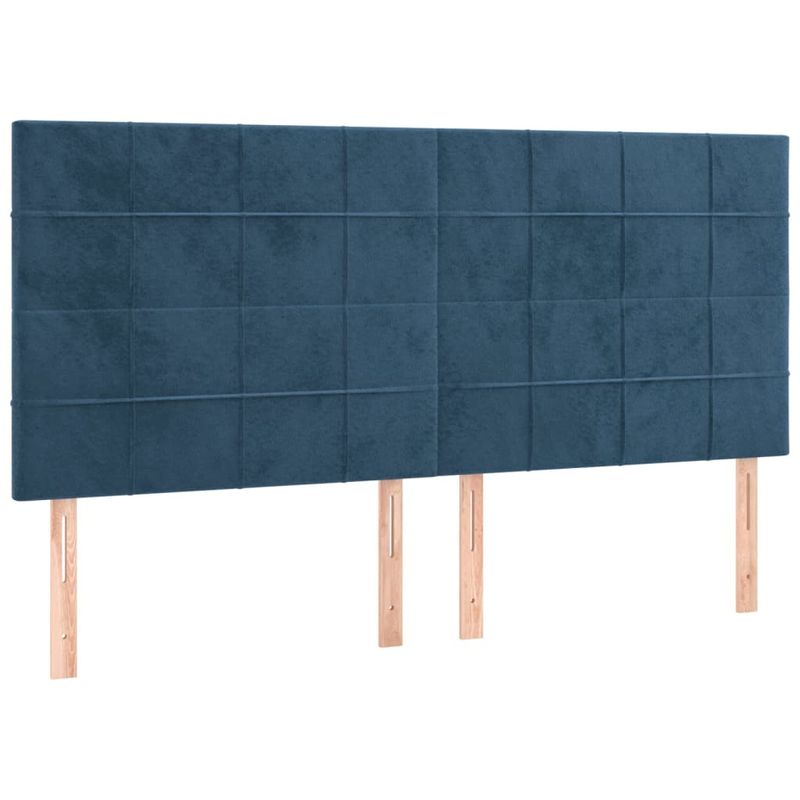 Testiera-a-LED-Blu-Scuro-100x5x118-128-cm-in-Velluto
