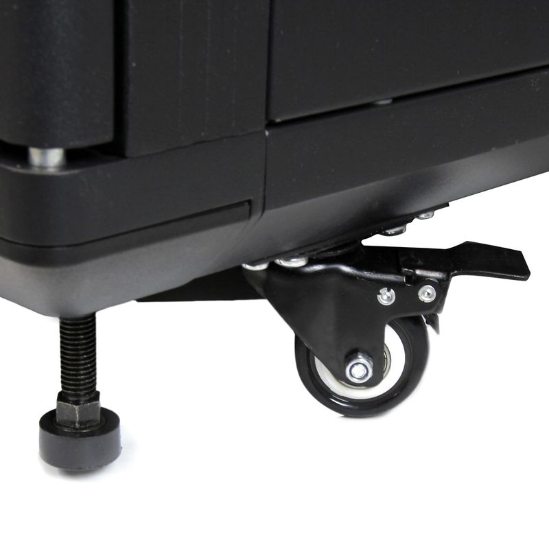 12U Recinzione di rete per rack per server a telaio aperto a 4 montanti 58,4-101,6 cm/23''-40'' Regolabile | IT