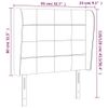 Testiera-ad-Orecchio-GrigioScuro-103-x-23-x-118-128cm-inTessuto