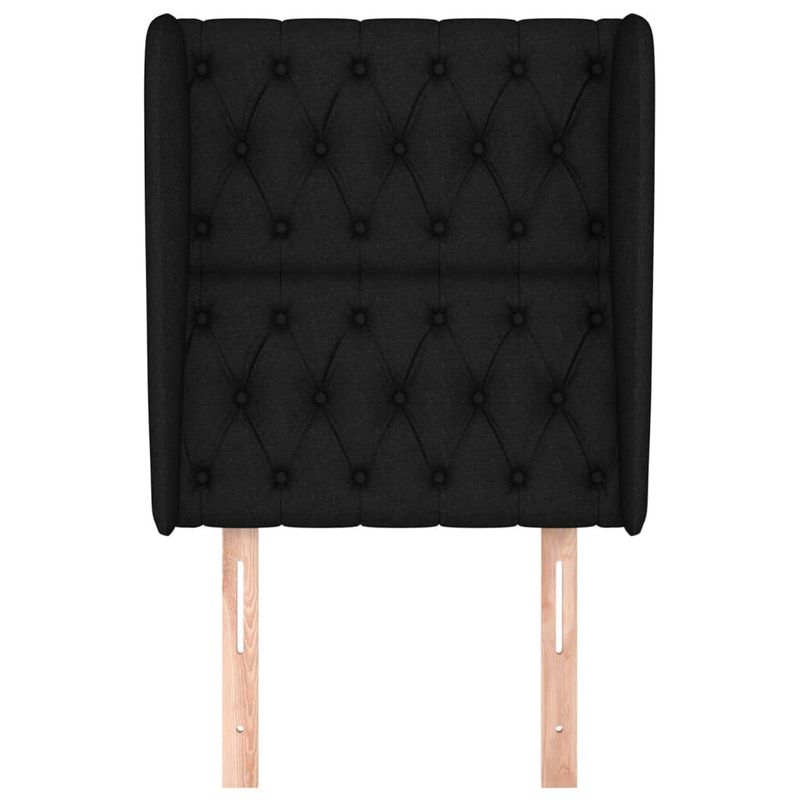 Testiera-ad-Orecchio-Nera-83x23x118-128-cm-in-Tessuto