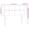 Testiera-ad-Orecchio-Grigio-Scuro-203x23x78-88-cm-in-Velluto