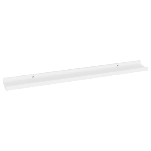 vidaXL-Mensole-da-Parete-4-pz-Bianche-80x9x3-cm