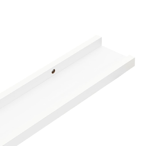 vidaXL-Mensole-da-Parete-4-pz-Bianche-80x9x3-cm