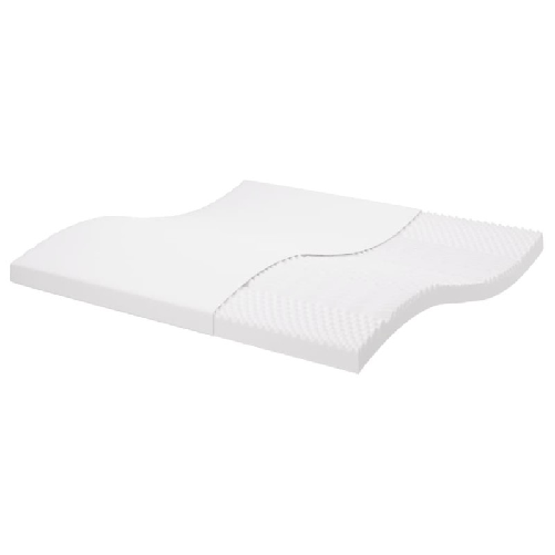 vidaXL-Materasso-in-Schiuma-Bianco-200x200-cm-7-Zone-Durezza-20-ILD