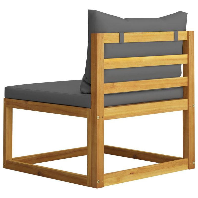 vidaXL-Set-Divani-Giardino-6-pz-con-Cuscini-Legno-Massello-di-Acacia-